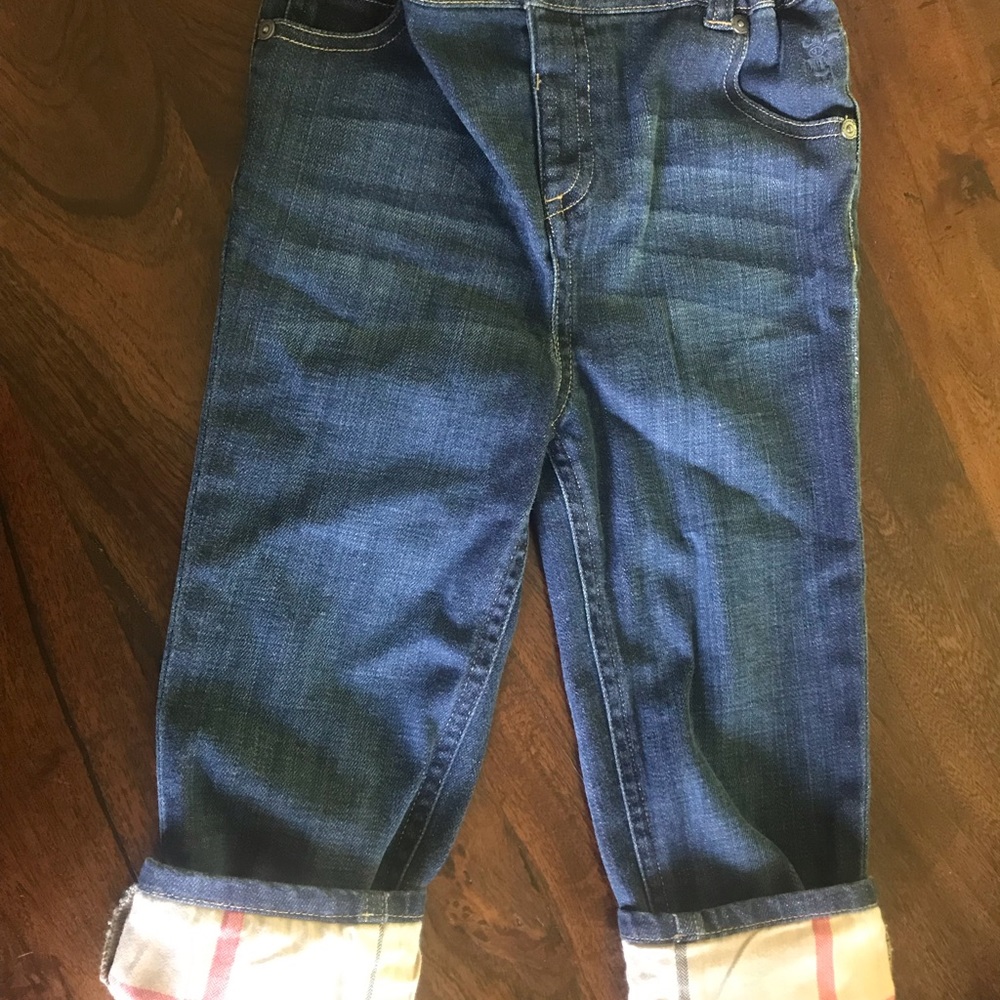 Boys 3Y Burberry Jeans - Authentic